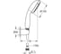 Душевой набор GROHE Vitalio Go 100 с 1 режимом струи 26198000 2