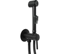 Настенный смеситель для биде Славен однорычажный, черный СЛ-ОД-Д53