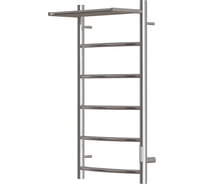 Электрический полотенцесушитель Point афина п5 400x800 с полкой, диммер справа, хром PN04848P