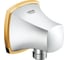 Подключение для душевого шланга Grohe Grandera хром/золото 27970IG0 1