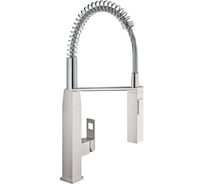 Смеситель для кухни GROHE Eurocube профессиональный, суперсталь 31395DC0