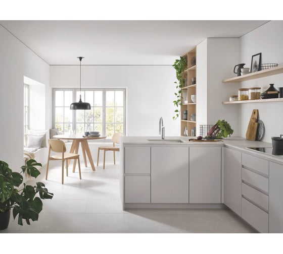 Смеситель для кухни GROHE Eurosmart 2021 однорычажный, хром 33202003