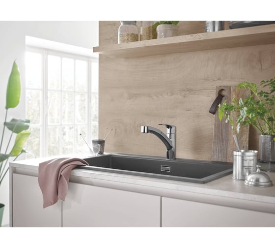 Смеситель для кухни GROHE Eurosmart 2021 однорычажный, хром 30305001