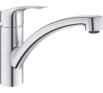 Смеситель для кухни GROHE Eurosmart 2021, низкий излив, с EcoJoy, хром 3328130E