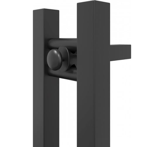 Электрический полотенцесушитель Teymi Helmi Stick 10x120, с таймером, подключение левое/правое, черный матовый E80350 ЦБ-00267157