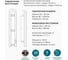 Электрический полотенцесушитель Teymi Helmi Stick 10x120, с таймером, подключение левое/правое, черный матовый E80350 ЦБ-00267157 11