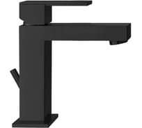 Смеситель для раковины Mamoli FEEL с донным клапаном,1 отверстие matt black 48410000D15K