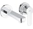 Смеситель для раковины Grohe BauEdge на 2 отверстия, настенный монтаж, хром 20474000 00000079985 1