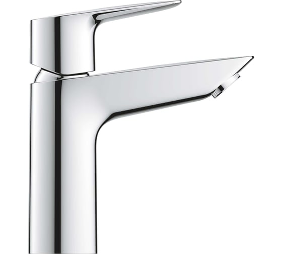 Смеситель для раковины Grohe BauEdge с ограничителем температуры, гладкий корпус, размер m, хром 23904001 00000088402