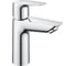 Смеситель для раковины Grohe BauEdge с ограничителем температуры, гладкий корпус, размер m, хром 23904001 00000088402 1
