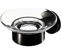 Мыльница Geesa Nemox Black 106х124х58 мм, черный матовый 916503-06