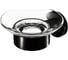 Мыльница Geesa Nemox Black 106х124х58 мм, черный матовый 916503-06 1