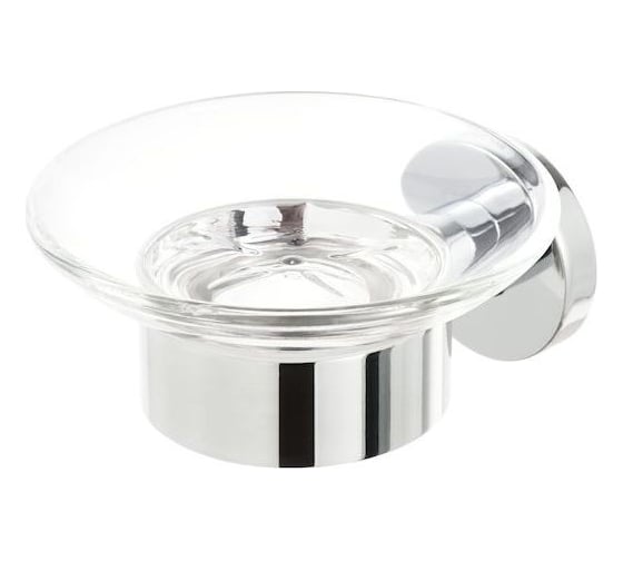 Мыльница Geesa Nemox 106х124х58 мм, хром 916503-02