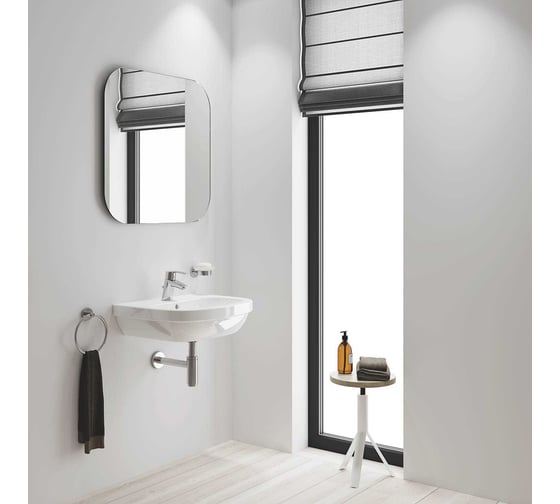 Смеситель для раковины Grohe Start QuickFix однорычажный, с донным клапаном, S-size, хром 32559001