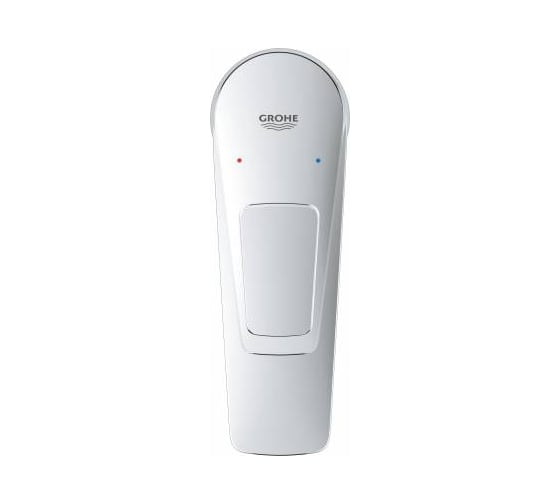 Смеситель для раковины Grohe BauLoop с ограничителем температуры и нажимным донным клапаном, размер S, хром 23878001