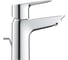 Смеситель для раковины Grohe BauEdge с ограничителем температуры и рычажным донным клапаном, размер S, хром 23328001 2