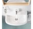 Смеситель для раковины Grohe BauEdge с ограничителем температуры и рычажным донным клапаном, размер S, хром 23328001 5