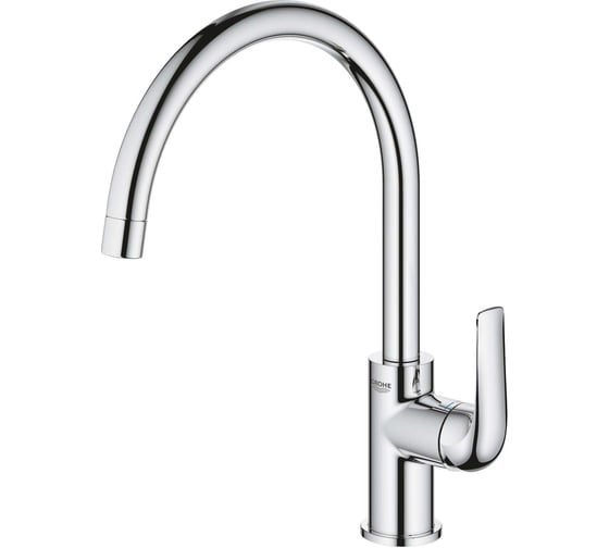Смеситель для кухонной мойки Grohe Start Curve с высоким C-изливом, хром 31554001