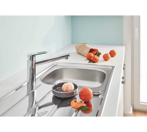 Смеситель для кухонной мойки Grohe Start Flow хром 31691000