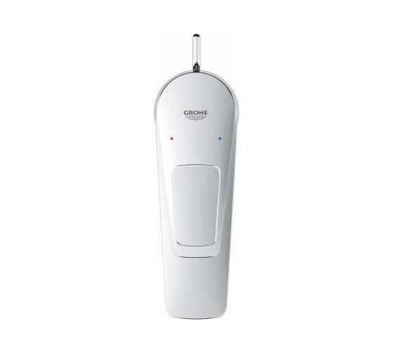 Смеситель для раковины Grohe BauLoop с ограничителем температуры и рычажным донным клапаном, размер S, хром 23877001