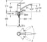 Смеситель для кухонной мойки Grohe Swift c низким изливом, хром 30357000 2