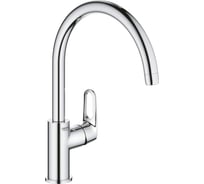 Смеситель для кухонной мойки Grohe Start Flow с высоким C-изливом, хром 31555001
