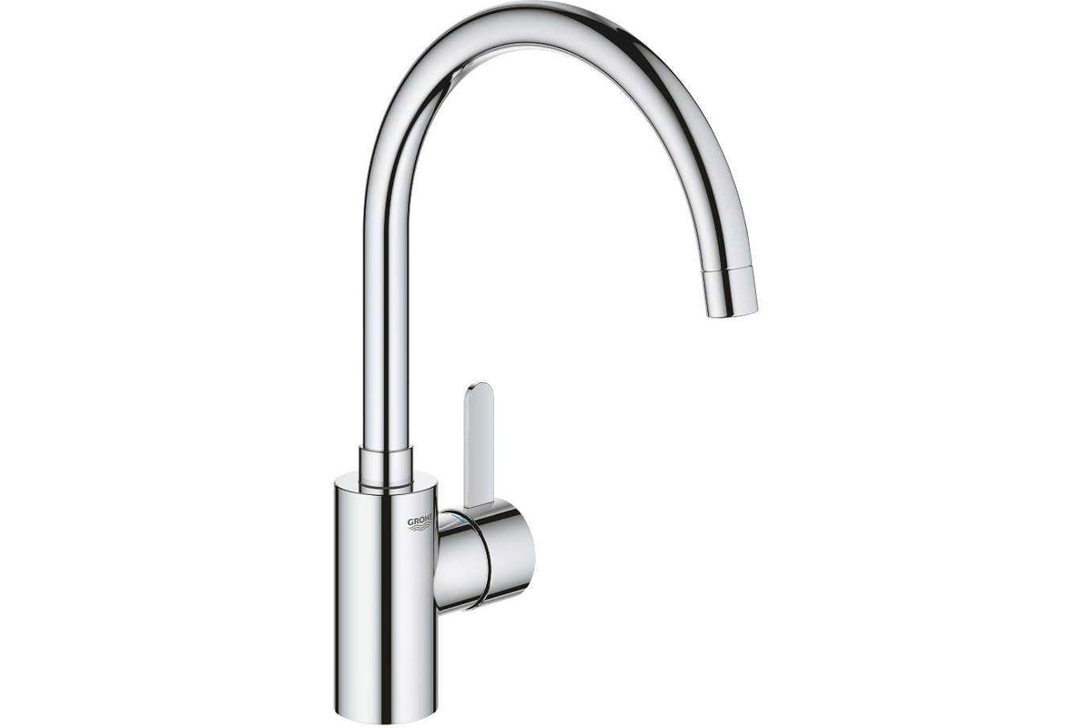 Смеситель для кухни grohe bauedge хром 31693000