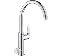 Смеситель для кухонной мойки Grohe Blue Pure BauCurve с функцией очистки водопроводной воды, хром 31722000 31723000