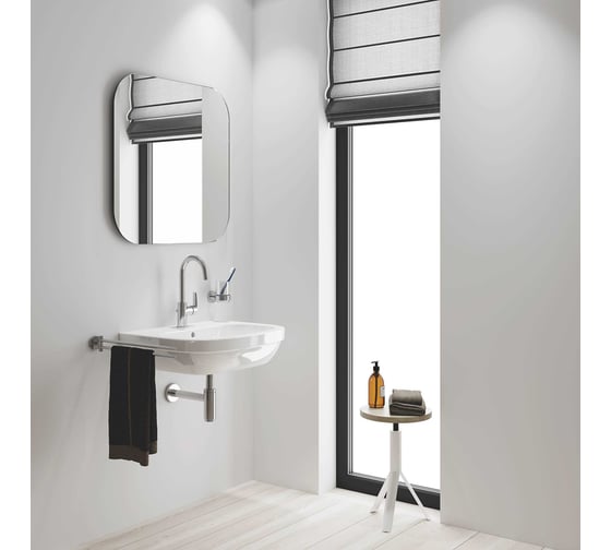 Смеситель для раковины Grohe Start QuickFix однорычажный, с донным клапаном, хром 23554001
