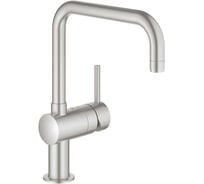 Смеситель для кухонной мойки Grohe Vento с U-образным изливом, суперсталь 30429DC0