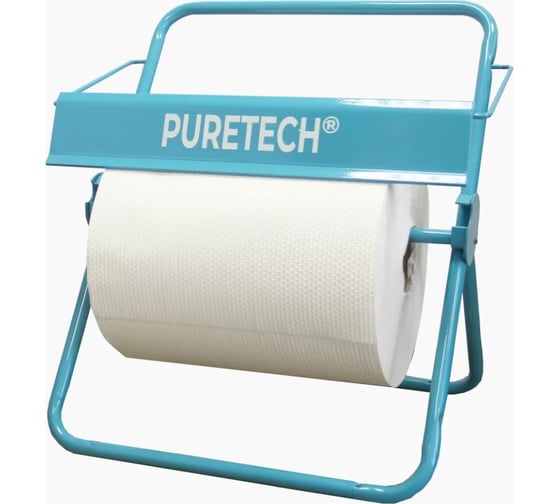 Диспенсер для протирочных материалов в рулонах Puretech настенный D1001 ...