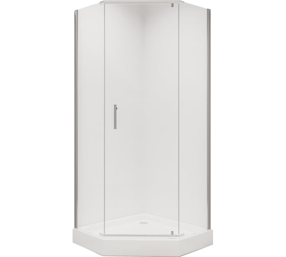 Душевое ограждение Niagara Nova 100x100x190 см, трапеция, распашная дверь 00306902 1