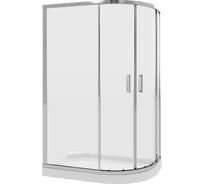 Душевое ограждение Niagara Nova 120x80x190 см, полукруг, раздвижные двери NG-6621-08 00306900