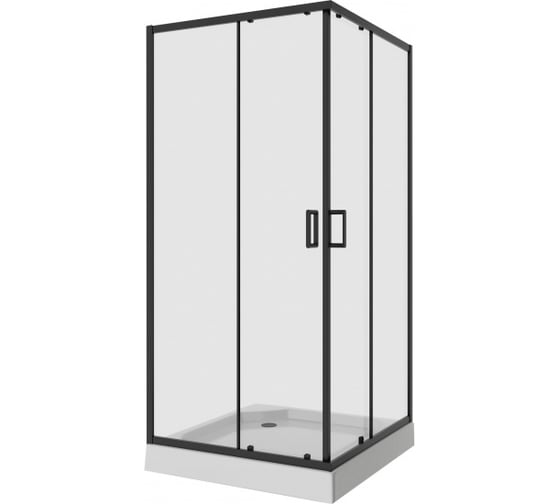 Душевой уголок Niagara Nova 100x100 см 68090811BLACK 00280249 1
