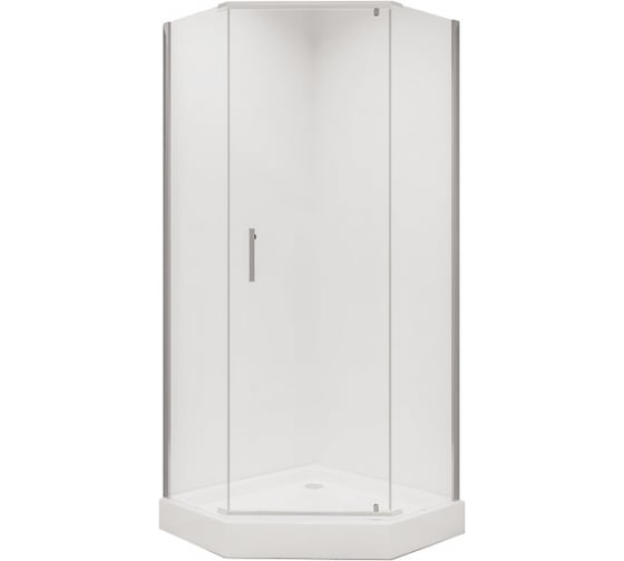 Душевой уголок Niagara Nova 90x90 см, трапеция, распашная дверь NG-6605-08 00283902 1