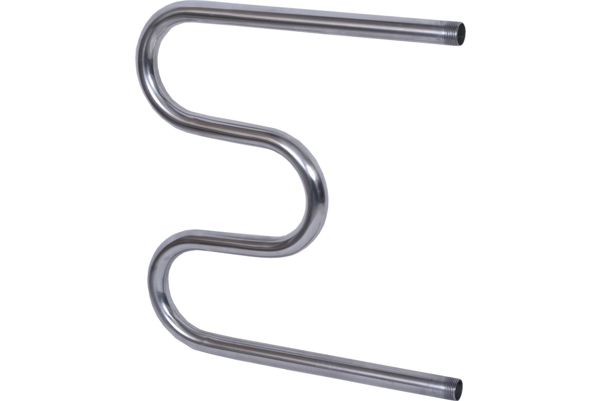 Водяной М-образный полотенцесушитель ТЕРА 500х500 наружная резьба 1 ПСВ ...