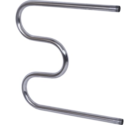 Водяной М-образный полотенцесушитель ТЕРА 600х600 наружная резьба 1 ПСВ-05-10