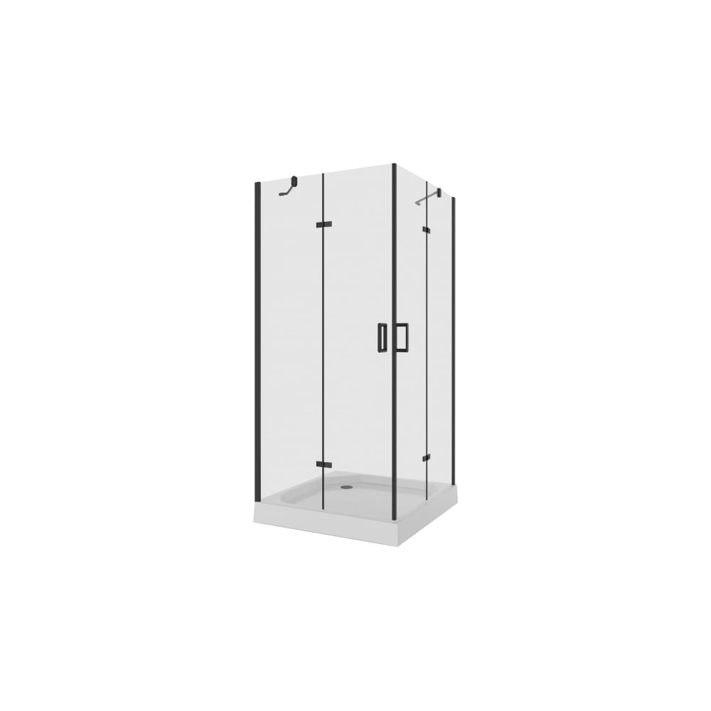 Душевой уголок Niagara Nova 90x90 см 68130811BLACK 00280253 - выгодная ...
