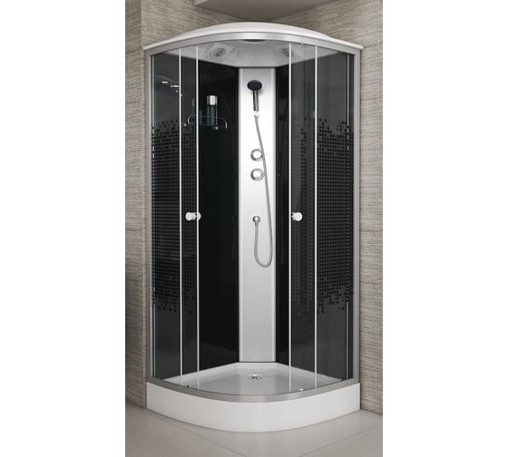 Душевая кабина Niagara Eco 900x900 мм, низкий поддон 13 см, мозаика NG-4501-14 00299354