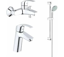 Промо комплект для ванны Grohe eurosmart 2015 для раковины m size 23322001 для ванны 333000002 tempesta new 2780310e 124470 00000086466