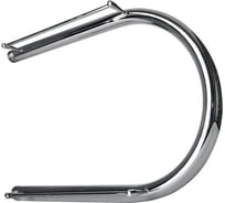 Водяной полотенцесушитель ТЕРА П-образный с полкой 500х600 наружная резьба 1 ПСВ-04-03