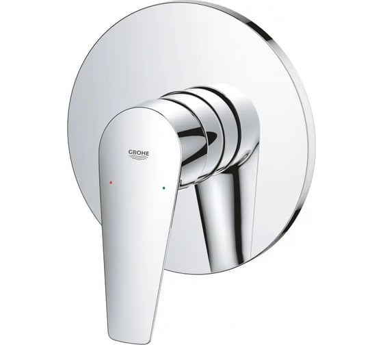 Смеситель для душа Grohe BauEdge однорычажный, комплект верхней монтажной части, хром 24161001
