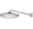 Верхний душ Grohe 250 круглый низ хром, верх белый, душевой кронштейн 380 мм хром 26668000 00000097917 3