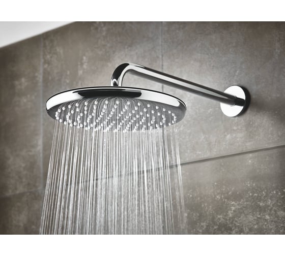Верхний душ с кронштейном к стене Grohe 250 380 хром 26663000 00000089231