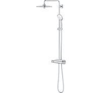 Душевая система Grohe 260 поворотная с термостатом, душ кругл хром 27296003 00000088390