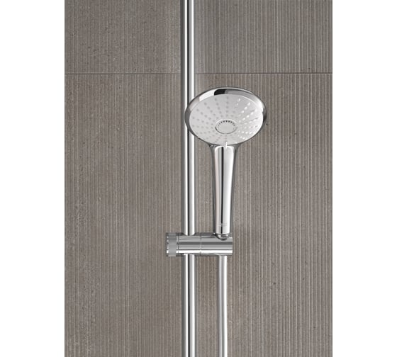 Душевая система Grohe 260 поворотная с термостатом, душ кругл хром 27296003 00000088390
