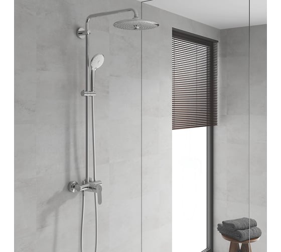 Душевая система со смесителем Grohe 260 хром 27473002 00000092687