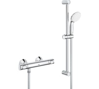 Термостат для душа с душевым гарнитуром Grohe 500 цвет хром 34796000 00000099148