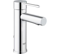 Смеситель для раковины Grohe Essence+ с цепочкой и низким изливом, хром 32899001