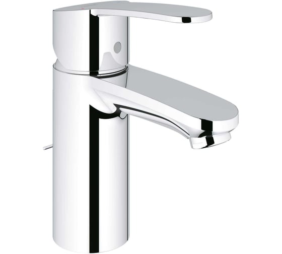 Смеситель для раковины Grohe Eurostyle Cosmopolitan с цепочкой и ограничением расхода воды, хром 3355720E